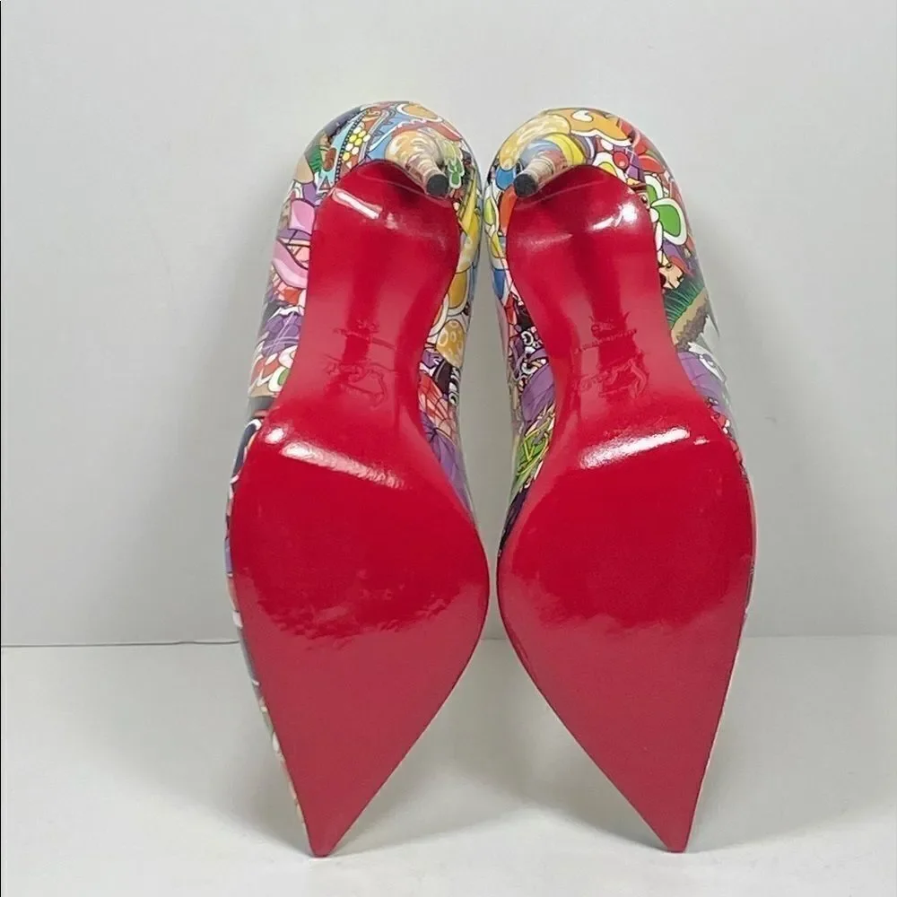 Christian Louboutin Pigalle Follies Print Pumps